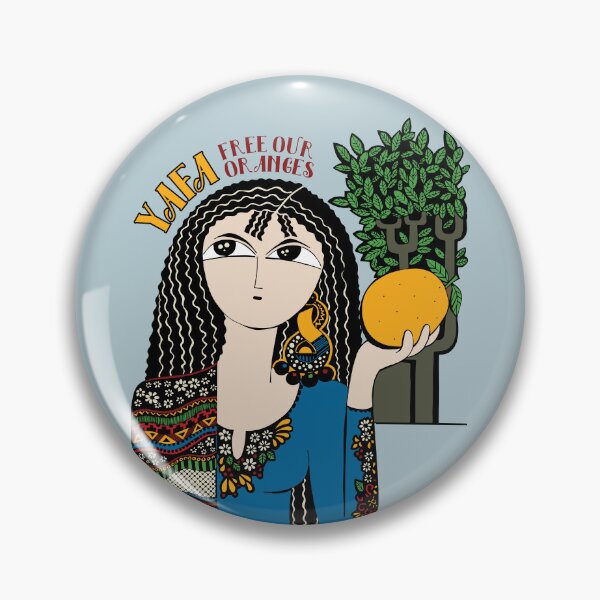 Item preview, Yafa Jaffa Free Our Oranges Palestine Art designed and sold by Hurriyyatee.