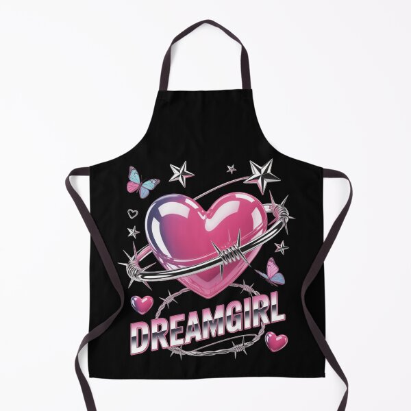 Item preview, Dreamgirl Barbed Wire Glossy Heart Butterflies Y2K Valentine's Day designed and sold by DarylWelsh2024.