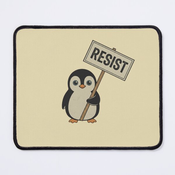 Item preview, Resist Activist Protest Penguin designed and sold by Bouufarte.