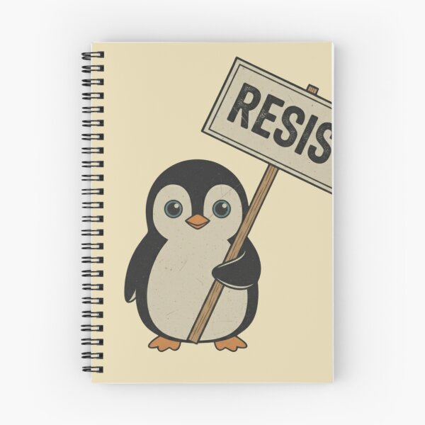 Item preview, Resist Activist Protest Penguin designed and sold by Bouufarte.