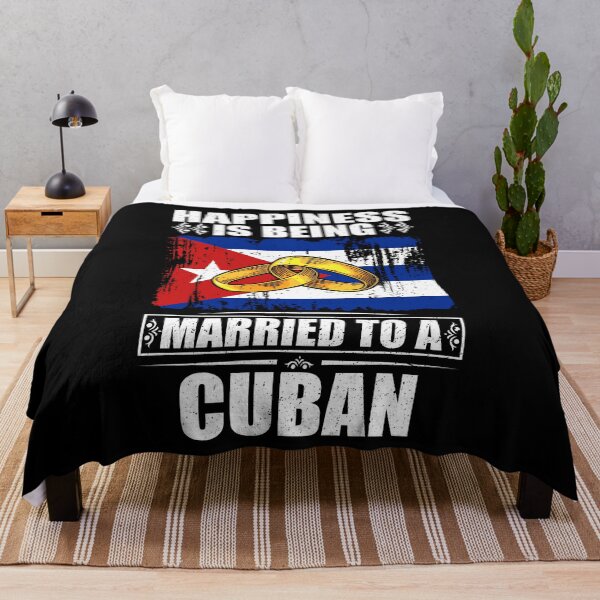 Item preview, Happiness Is Being Married To A Cuban  designed and sold by GabbyKash.