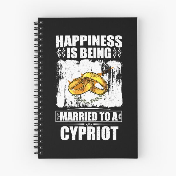 Item preview, Happiness Is Being Married To A Cypriot  designed and sold by GabbyKash.