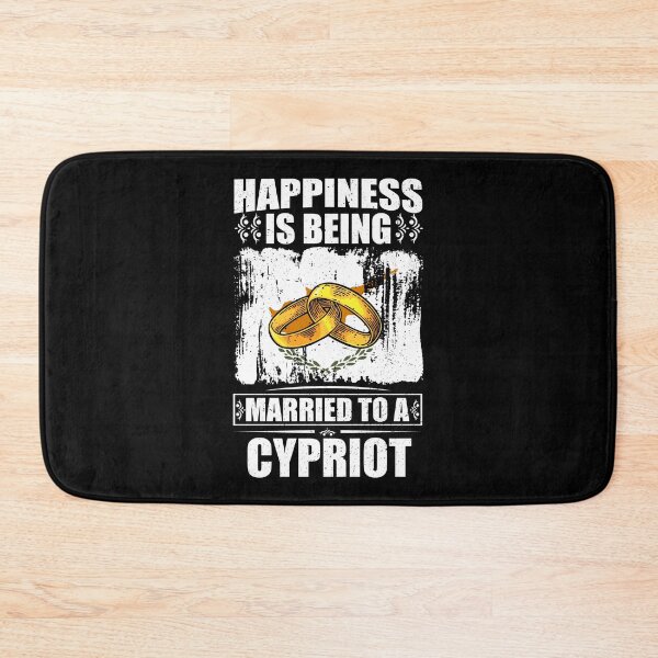 Item preview, Happiness Is Being Married To A Cypriot  designed and sold by GabbyKash.