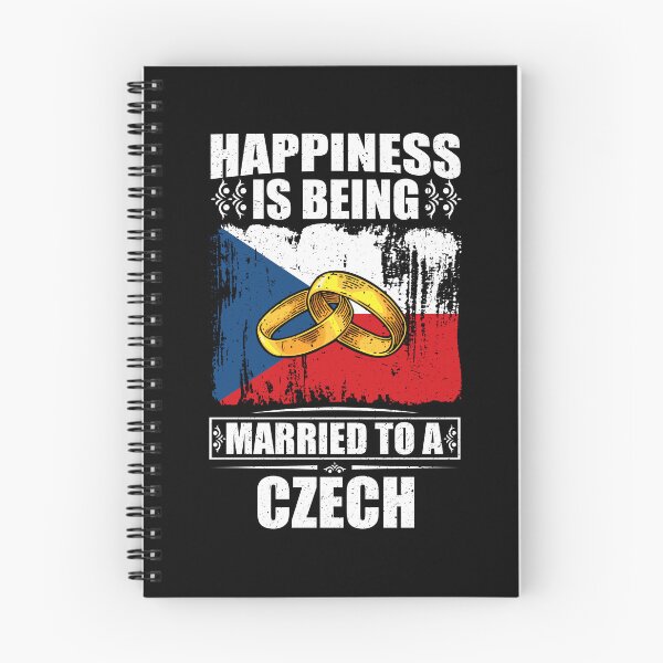 Item preview, Happiness Is Being Married To A Czech  designed and sold by GabbyKash.