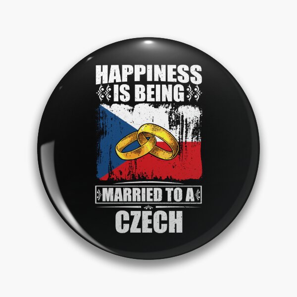 Item preview, Happiness Is Being Married To A Czech  designed and sold by GabbyKash.