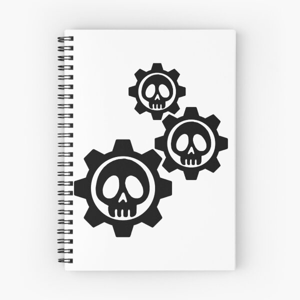 Item preview, Copie de Skulls and gears (red) designed and sold by Lagueny.