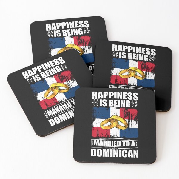 Item preview, Happiness Is Being Married To A Dominican Republic  designed and sold by GabbyKash.