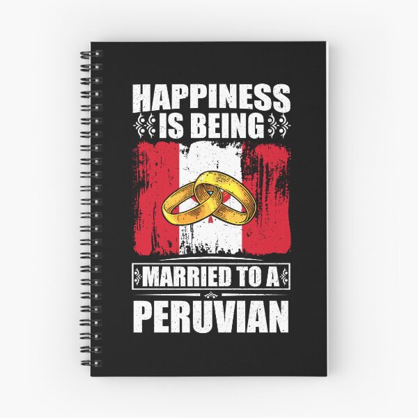 Item preview, Happiness Is Being Married To A Peruvian  designed and sold by GabbyKash.