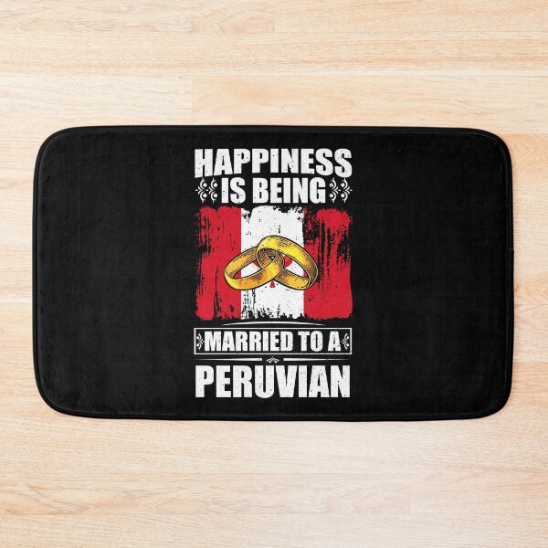 Item preview, Happiness Is Being Married To A Peruvian  designed and sold by GabbyKash.