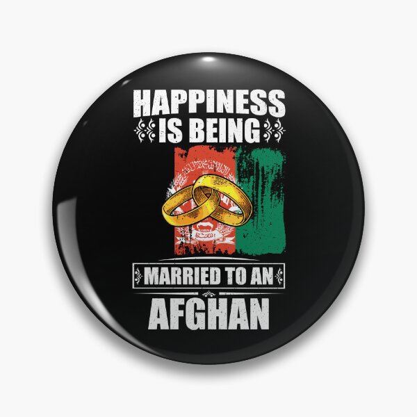 Item preview, Happiness Is Being Married To An Afghan  designed and sold by GabbyKash.