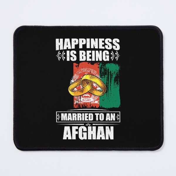 Item preview, Happiness Is Being Married To An Afghan designed and sold by GabbyKash.