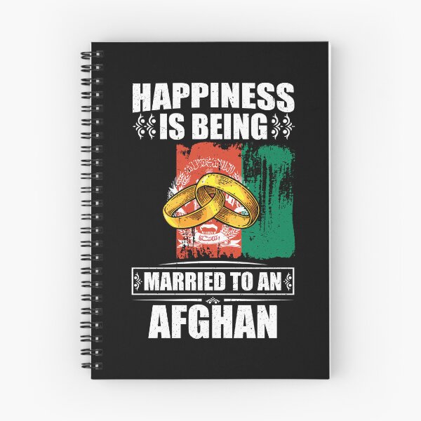 Item preview, Happiness Is Being Married To An Afghan  designed and sold by GabbyKash.