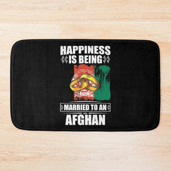 Item preview, Happiness Is Being Married To An Afghan  designed and sold by GabbyKash.