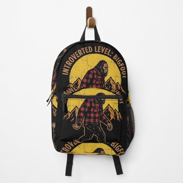 Item preview, Introverted Level Bigfoot - Funny Social Distancing Sasquatch designed and sold by AdyKurniawan.