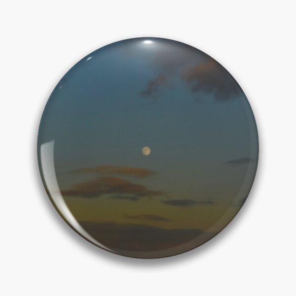 Item preview, Clouds and Moon at Sunset designed and sold by GardenofEden670.