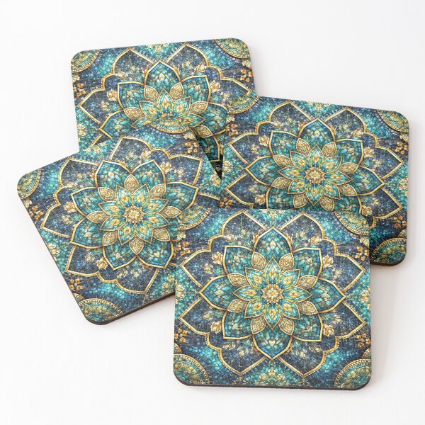 Item preview, Shimmering mosaic-like mandala symphony designed and sold by Sigtrix.