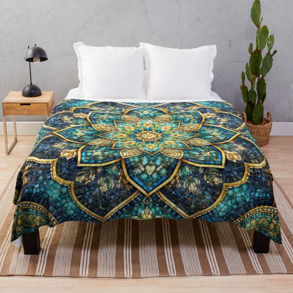 Item preview, Shimmering mosaic-like mandala symphony designed and sold by Sigtrix.