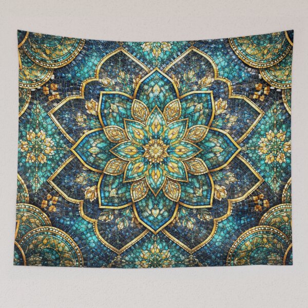 Item preview, Shimmering mosaic-like mandala symphony designed and sold by Sigtrix.