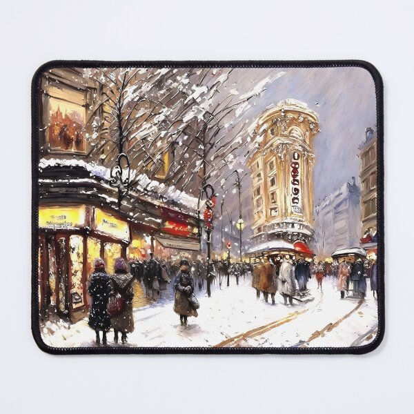 Item preview, Grands Boulevards and Porte Saint-Denis - 03 designed and sold by artdesignsnow.