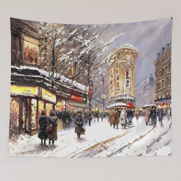 Item preview, Grands Boulevards and Porte Saint-Denis - 03 designed and sold by artdesignsnow.