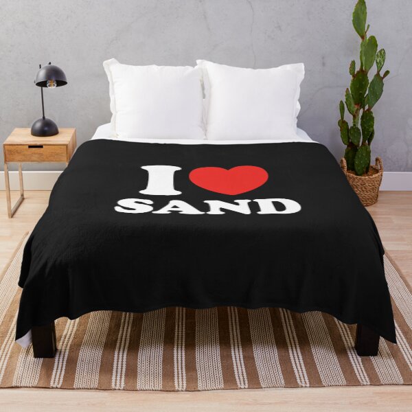 Artikelvorschau, Ich liebe Sand entworfen und verkauft von shitpostee.