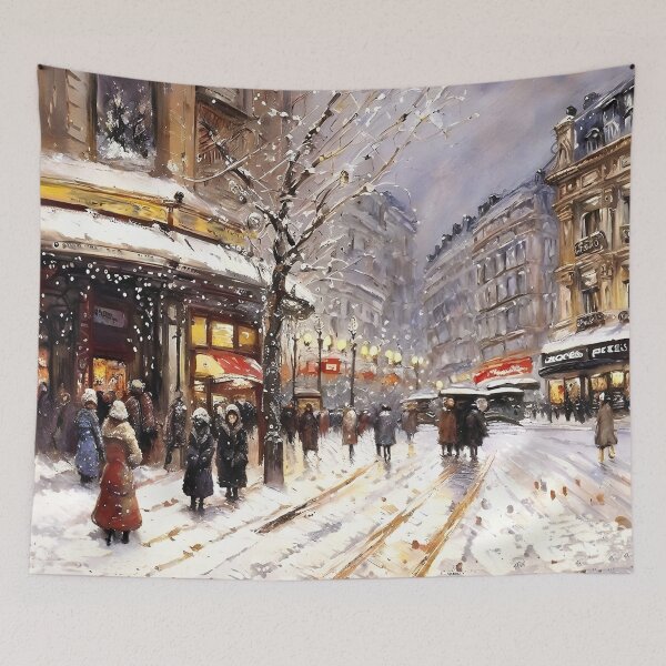 Item preview, Grands Boulevards and Porte Saint-Denis - 01 designed and sold by artdesignsnow.