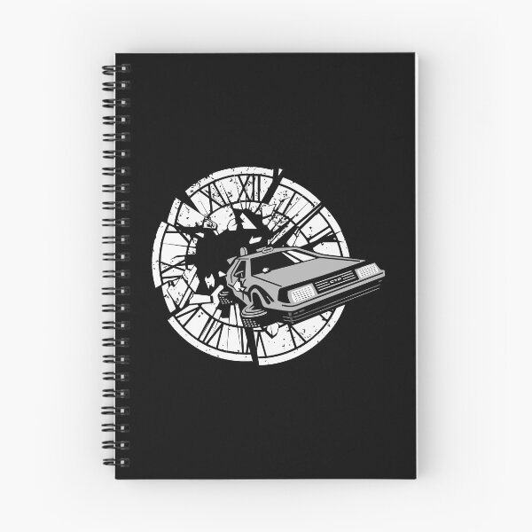 Item preview, DeLorean at Clock Tower in Back to the Future | budflux.com designed and sold by Budflux.