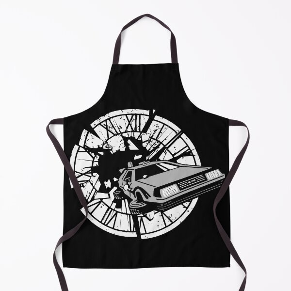 Item preview, DeLorean at Clock Tower in Back to the Future | budflux.com designed and sold by Budflux.
