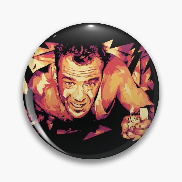 Item preview, Bruce Willis as John McClane in Die Hard | budflux.com designed and sold by Budflux.