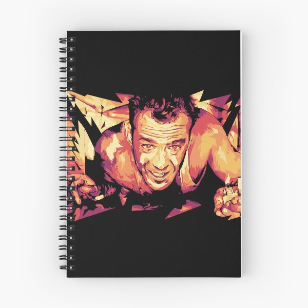 Item preview, Bruce Willis as John McClane in Die Hard | budflux.com designed and sold by Budflux.