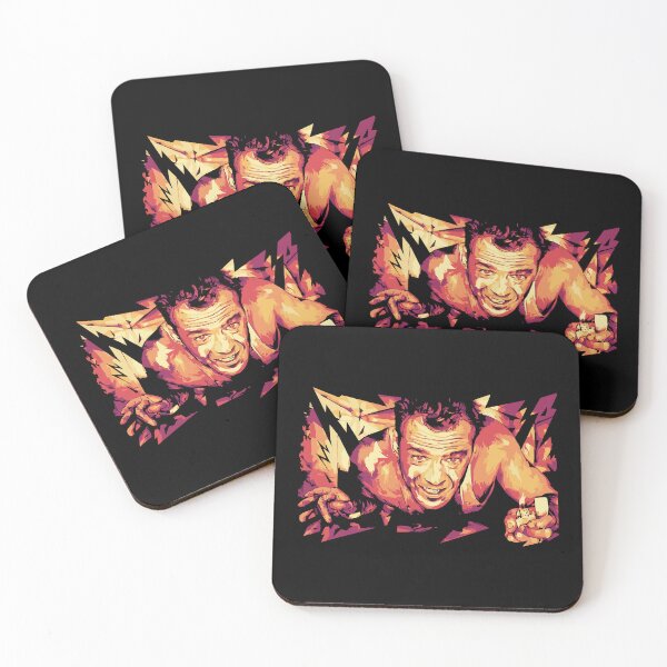 Item preview, Bruce Willis as John McClane in Die Hard | budflux.com designed and sold by Budflux.