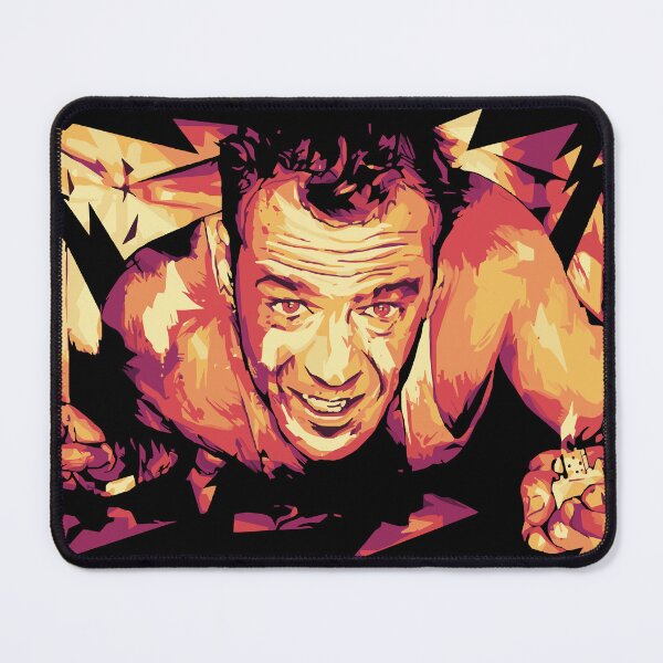 Item preview, Bruce Willis as John McClane in Die Hard | budflux.com designed and sold by Budflux.