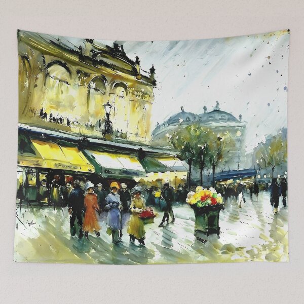 Item preview, Gare de l’Est in Soft Mist - 08 designed and sold by artdesignsnow.