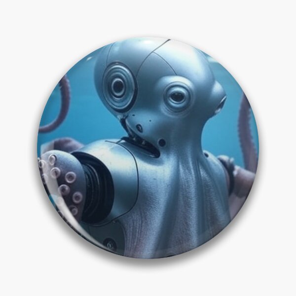 Item preview, Cyber Octopus designed and sold by SteamyArt.