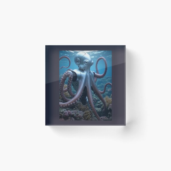 Item preview, Cyber Octopus designed and sold by SteamyArt.
