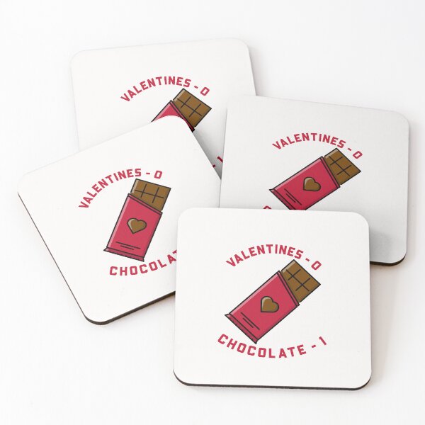 Item preview, Valentines vs chocolate designed and sold by PapillonTextiles.