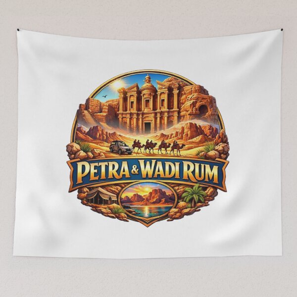 Item preview, PETRA & WADI RUM designed and sold by likbatonboot.