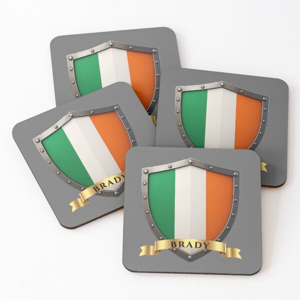 Item preview, Ireland Heritage Shield for Brady designed and sold by Highlandkings.