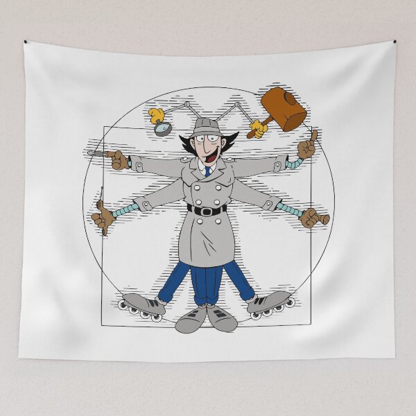 Item preview, Inspector Gadget cartoon TV series | budflux.com designed and sold by Budflux.