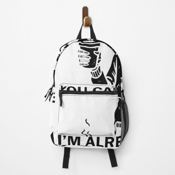 Item preview, Funny Skeleton Coffee Meme - Edgy Dead Inside Art designed and sold by JossDesign15.