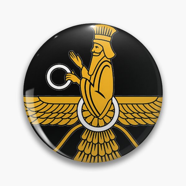 Item preview, Zoroastrian Logo designed and sold by AntonieThiele.