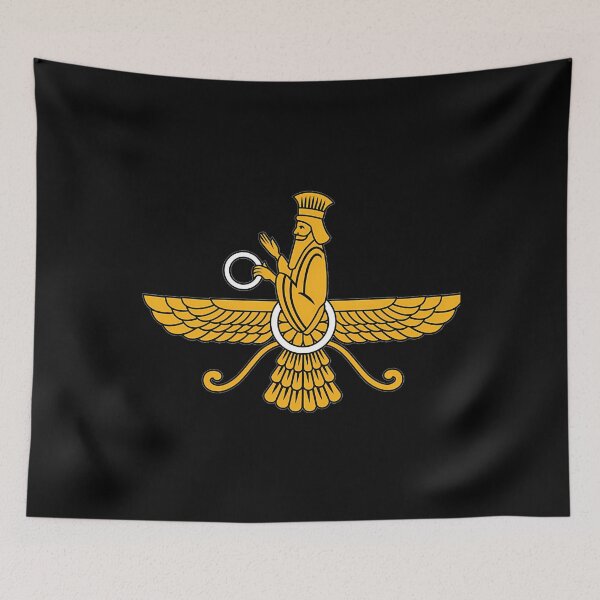 Item preview, Zoroastrian Logo designed and sold by AntonieThiele.