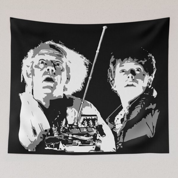 Item preview, Great Scott with Doc & Marty in Back to the Future | budflux.com designed and sold by Budflux.