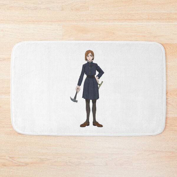 Item preview, Eye‑Patch Anime Heroine with Hammer in Dark Uniform designed and sold by lamiarte.