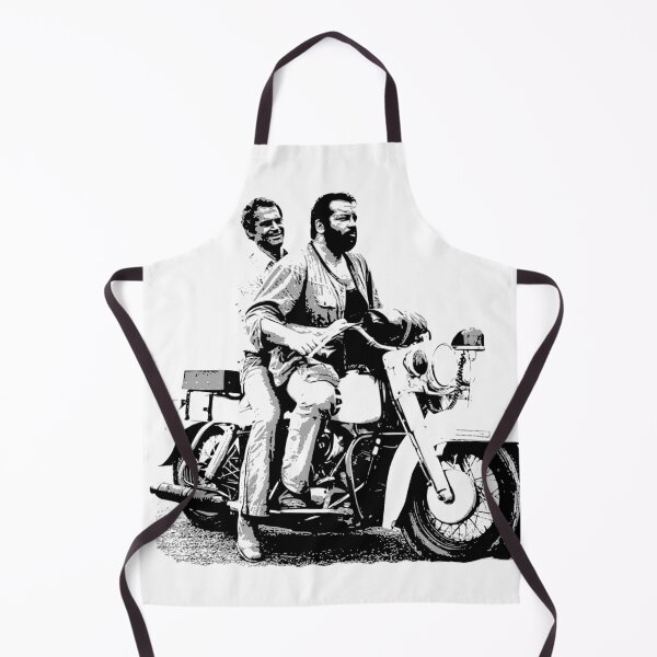 Item preview, Bud Spencer Terence Hill on motorbike | budflux.com designed and sold by Budflux.