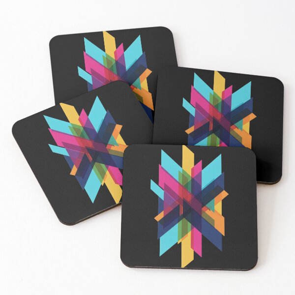 Item preview, Abstract Geometric Translucent Layers Graphic designed and sold by seven things shop.