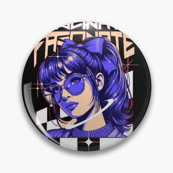 Item preview, Fascinate Retro Anime Girl - 80s Manga Aesthetic Streetwear designed and sold by GenZFashion000.