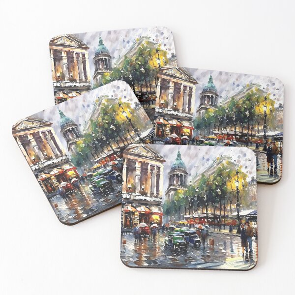 Item preview, Place du Luxembourg – Le Panthéon in the Belle Époque - 04 designed and sold by artdesignsnow.