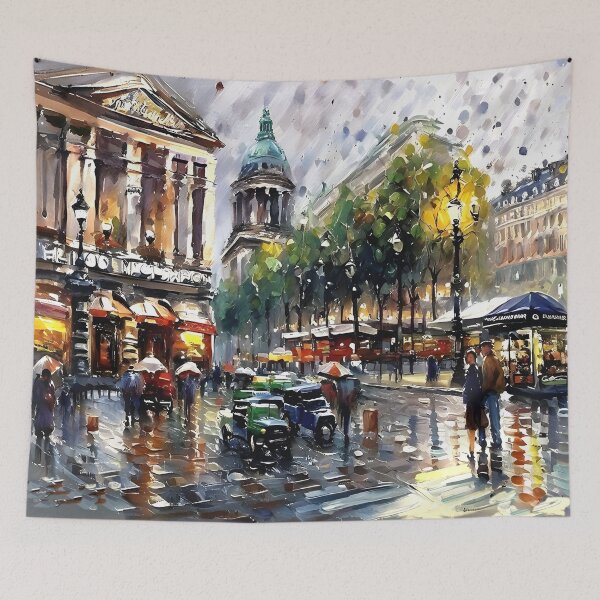 Item preview, Place du Luxembourg – Le Panthéon in the Belle Époque - 04 designed and sold by artdesignsnow.