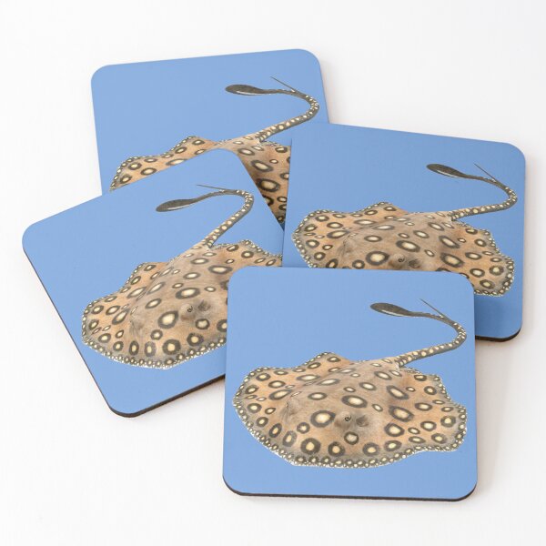 Item preview, Brown Freshwater Stingray designed and sold by hurmerinta.